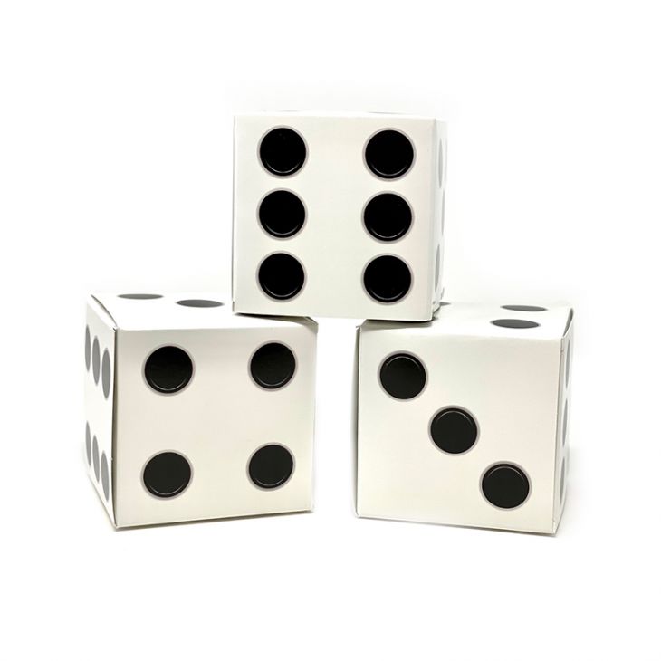 Dice Favor Boxes - Set of 3 main image